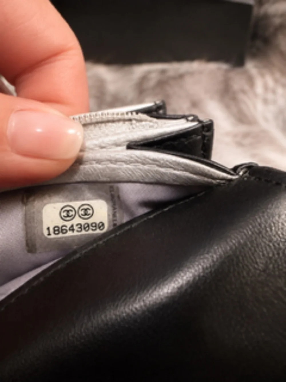 Authentic Chanel Camellia Embossed Clutch , Excellent